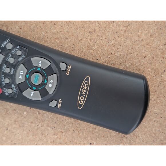 OEM Go Video Remote 00009G Tested Works DVD VCR Cable - Picture 3 of 6